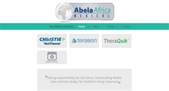 Desktop Screenshot of abelaafrica.com